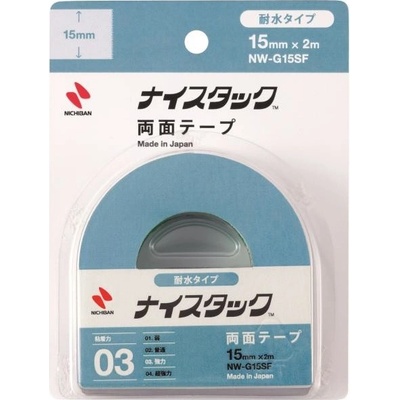 Nichiban Lepiaca páska vodeodolná obojstranná 15 mm x 2 m