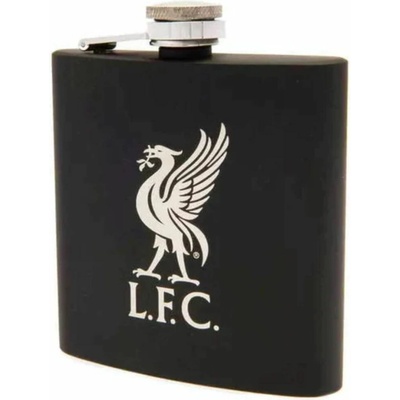 CurePink: | Nerezová plaskačka FC Liverpool: 3D znak (objem 180 ml) [LIV1202T]
