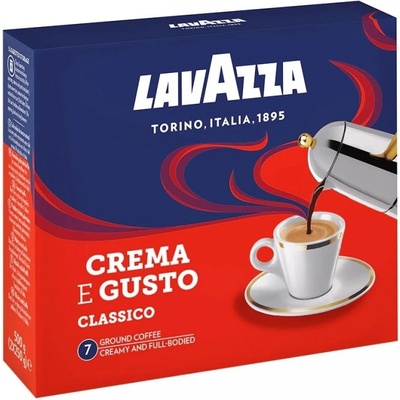 LAVAZZA Crema e Gusto Classico 2 х 250 гр Мляно кафе (38028)