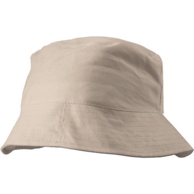 Caprio bavlnený klobúk hnedá khaki
