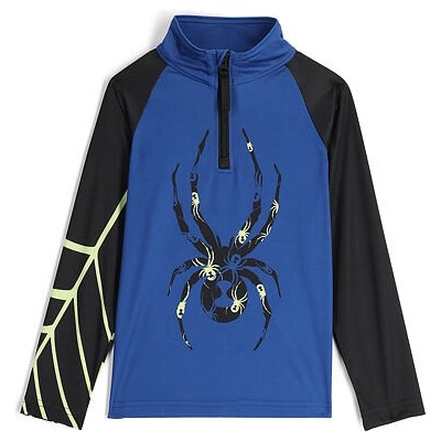 Spyder Bug 1/2 Zip Electric Blue