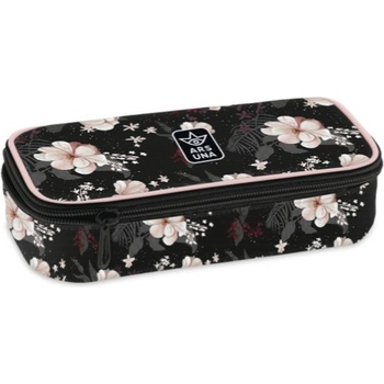 Ars Una Голям объл несесер Ars Una Flowery Black (56163742)