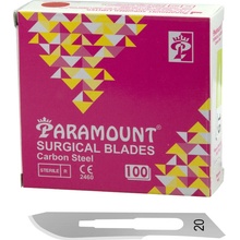 PARAMOUNT Skalpelové čepieľky č. 20 - 100ks