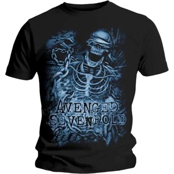 Avenged Sevenfold Chained Skeleton Black L Риза (ASTS07MB03)