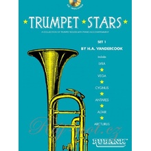 TRUMPET STARS 1 by Vandercook + CD trumpeta + klavír