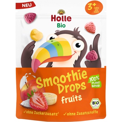 Holle Bio Smoothie Drops ovocné smoothie kousky 15 g