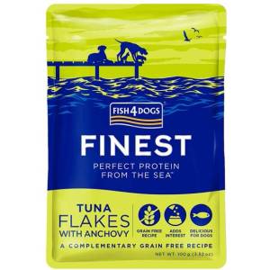 Fish4Dogs Най-добрите стърготини от риба тон 100 г