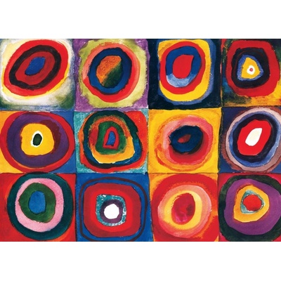EuroGraphics Wassily Kandinsky Color Square 1000 dílků