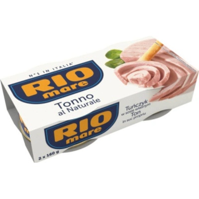 Rio Mare Tuňák ve vlastní šťávě 2 x 160g
