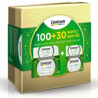 Centrum Vianočný balíček od A až po Železo 100 tabliet+ IMUNITA VITAMIN C MAX 14 ks