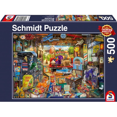 SCHMIDT Bleší trh v garáži 500 dílků