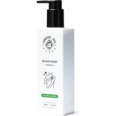 Konopný Táta Tělové mléko 250 ml – Zboží Dáma