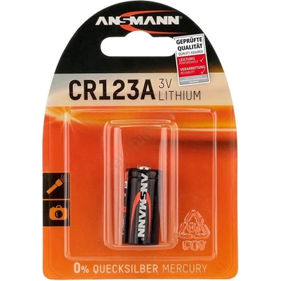 ANSMANN 04006 - CR123A - Литиева батерия 3V (AN041)