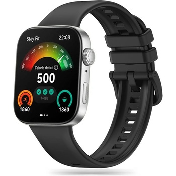 Tech-Protect Силиконова каишка за Huawei Watch Fit 3 от Tech-Protect IconBand - Черен (5906302310364)