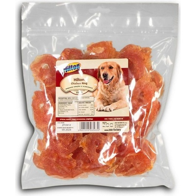 ZOO Factory Sp Pochoutka Měkké kroužky kuřecího masa 500 g