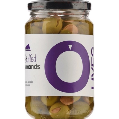 CARB Zelené olivy plněné mandlí 180 g