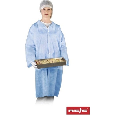 REIS Jednorázový ochranný plášť modrá