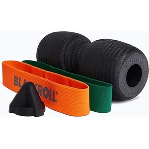 BLACKROLL Масажен комплект BLACKROLL Knee Box black/orange