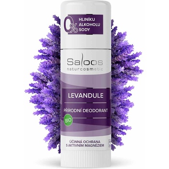 Image 1 of Saloos Bio Natural Deodorant Lavender 60g