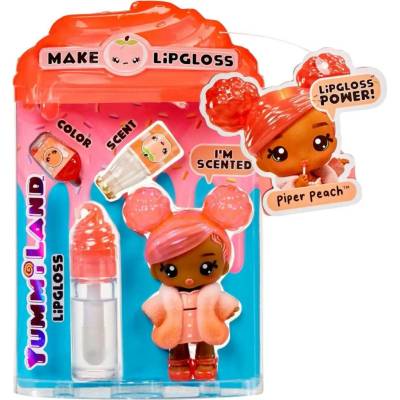 Yummiland Malá bábika s leskom na pery, séria 2 - Amber Cinnamon