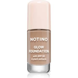 Notino Glow Foundation With SPF 50 & Plant Extracts озаряващ фон дьо тен SPF 50 01 Medium Cool 30ml