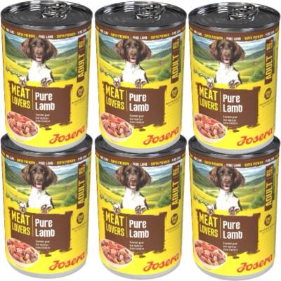JOSERA Meatlovers Pure Jahňacie mäso 6 x 400 g