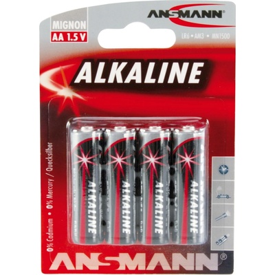 Ansmann AA RED 4ks 09629
