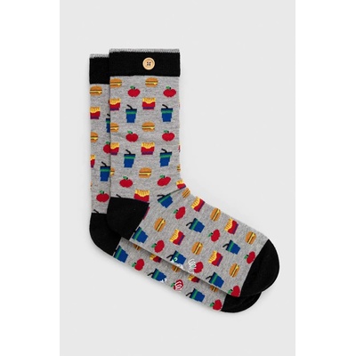 CABAIA Чорапи Cabaia в сиво (SOKFW2122.ROMAIN.QUENTI)