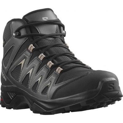 Salomon X Braze Mid Gtx pánská trekingová obuv Goretex membrána černá