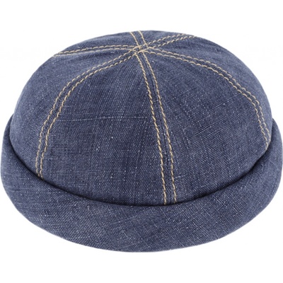 Fiebig Headwear since 1903 Lněná Docker modrá 8821108