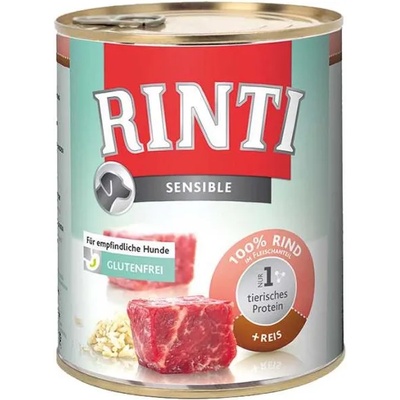 RINTI Sensible - Beef & Rice 12x800 g