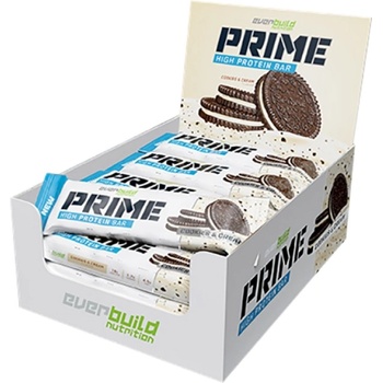 Everbuild Prime / Low Carb High Protein Bar [12 x 50 грама] Бисквити и сметана