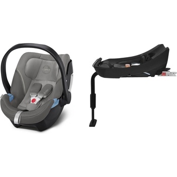 Cybex ATON 5 + základna do auta BASE 2-FIX 2021 Soho Grey