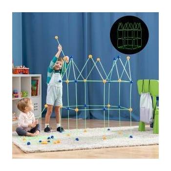 InnovaGoods Комплект за Изграждане на Крепост за Деца Builkitt InnovaGoods 155 Части