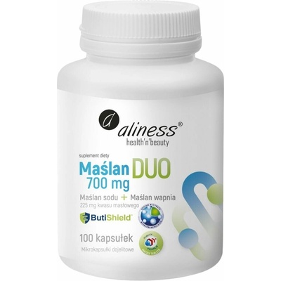 Aliness Maślan DUO Vápnik + sodík 700 mg 100 kapsúl