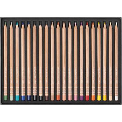 Caran d´Ache Luminance 6901 sada pastelek 20 ks portrét