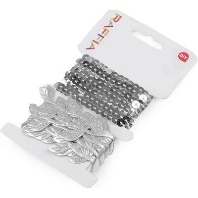 Prima-obchod Sada prýmků k balení dárků, barva 1 stříbrná – Zbozi.Blesk.cz