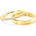 SAVICKI Сватбени халки Share Your Love: злато, диамант, плоски. 1.5 mm и 3 mm