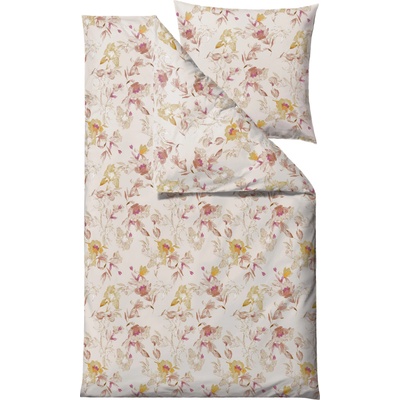 Södahl Спално бельо Flower Burst с калъфка за възглавница 80 x 80 cm 135 x 200 см тухлен цвят (15637)