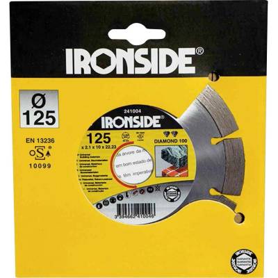 Ironside diamantový rezný kotúč 125 mm 241004