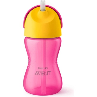 Avent hrníček s brčkem růžový 300 ml – Zboží Mobilmania