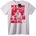 NOONEBRAND Тениска Kevin Karl Paris Texas - S, White