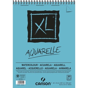 Canson Sp XL Aquarelle Cold Pressed Скицник A4 300 g White (C400039170)