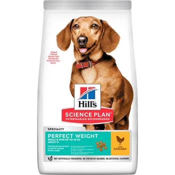 Hill's Hills Science Plan Perfect Weight Small & Mini Adult за кучета от малките породи с наднормено тегло 1.5kg