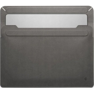 Spigen Valentinus obálka se stojánkem pro MacBook do 16" - šedá AFA06424