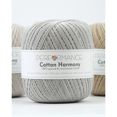 Performance Bavlněná příze Cotton Harmony 2007 - šedá 100g 560m