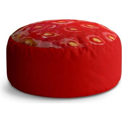 Sablio Taburet Circle Jahoda: 38x48 cm