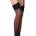 Passion ST001 Stockings 17 Den Nero 1-2