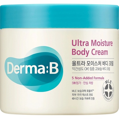 Derma:B Ultra Moisture Body Cream Intenzívne hydratačný telový krém 430 ml