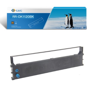Compatible Лента за матричен принтер OKI ML 1120/1190 - Black - P№ RR-OK-1120-BK - 4 милиона символа - G&G (Compatible-RR-OK1120BK)